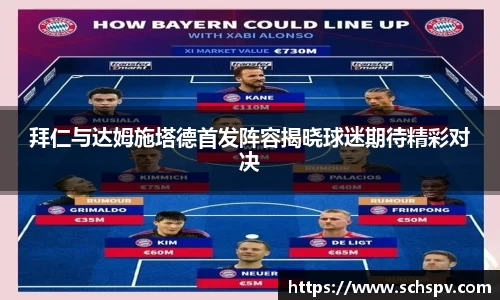 拜仁与达姆施塔德首发阵容揭晓球迷期待精彩对决